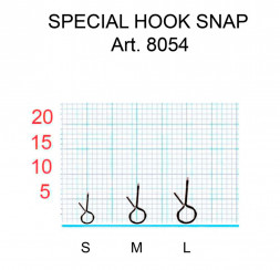 Застежка Fish Season нахлыст/балансир №L 4кг 6шт 8054-LF