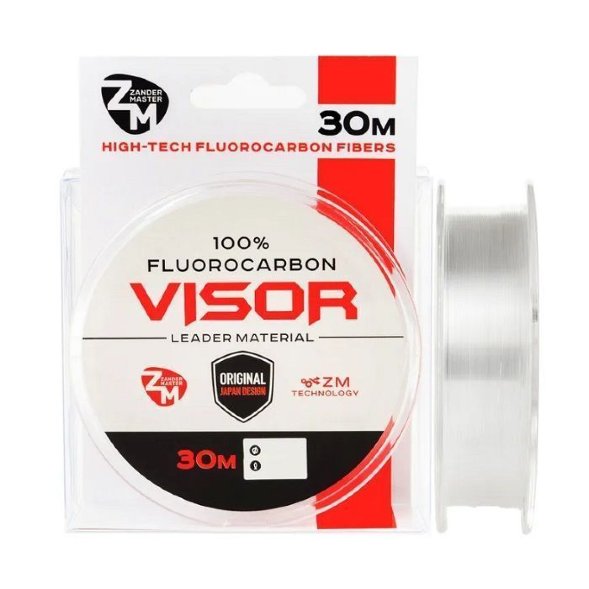 Леска ZanderMaster Vizor Fluorocarbon 0.234 30м