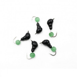 Мормышка свинцовая True Weight цена за 1 шт Муравей с ушком 0.8г кош. глаз зел.